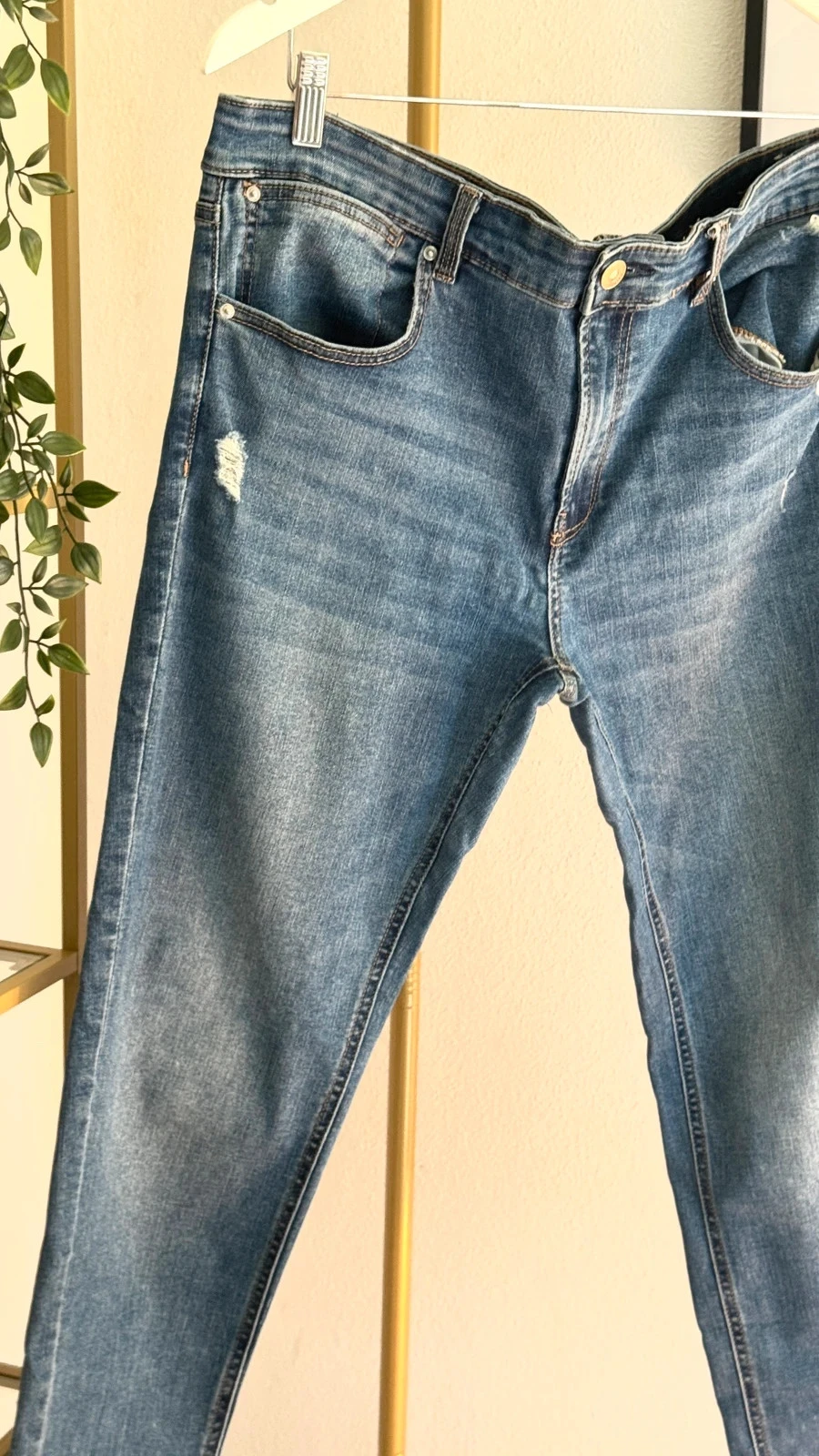 Lovely Blue Stradivarius Jeans • 44 • TN277 – photo 2